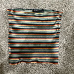 Brandy Melville Multicolor Striped Top